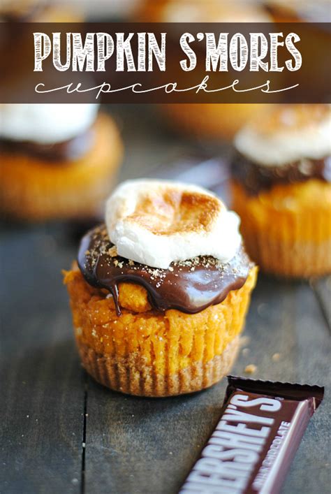 S Mores Pumpkin Cupcakes Recipe Recipe Cupcake Recipes Smores