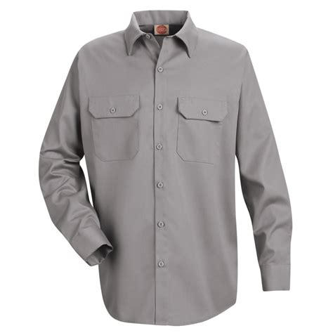 Red Kap Mens Utility Long Sleeve Work Shirt St52