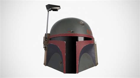 Star Wars The Black Series Boba Fett Re Armored Helmet The Mandalorian