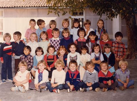 Photo De Classe 1980 1981 Grande Section De 1981 Ecole Le Taillan