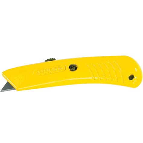 Rsg 194 Safety Grip Utility Knife Yellow Packaging Hero