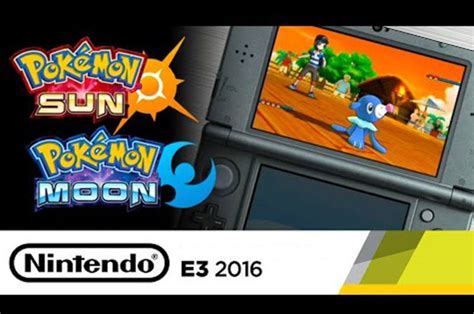 Nintendo Pokémon Sun And Moons New Gameplay Footage And New 3ds Monsters