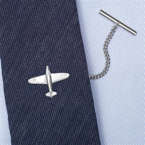Sterling Silver Spitfire Tie Tack The Tie Store