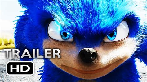 Sonic The Hedgehog Official Trailer 2019 Jim Carrey Live Action Movie