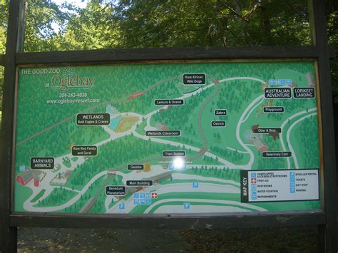 Map Of Ogelbays Good Zoo Zoochat