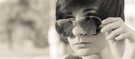 Wallpaper Face Model Sunglasses Brunette Glasses Reflection