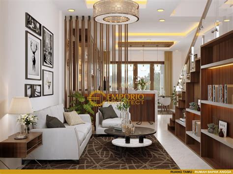 Harga jasa desain rumah dan interior di. Desain Rumah Modern 3 Lantai Bapak Angga di Surabaya, Jawa ...