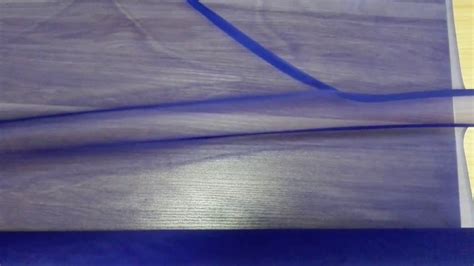 Blue Silk Organza Fabric 8mm Silk Organza Organza Fabric Mulberry
