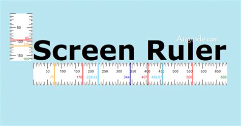 Screen Ruler 091 Ruler Tool For Windows Desktop