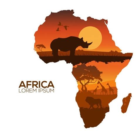 africa graphics - Google Search | Africa drawing, Africa map, Africa art