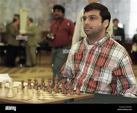 Indian Chess Player Viswanathan Anand International Master And Fide
