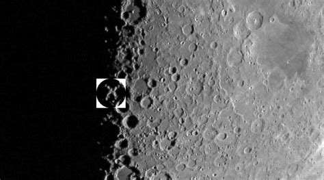 Curiosité Un X éphémère Visible Aux Jumelles Sur La Lune