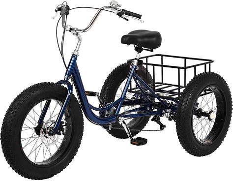 Buy Ongmies Adult Tricycle Bikes 24 With Basket 3 Wheels Cruise Trike