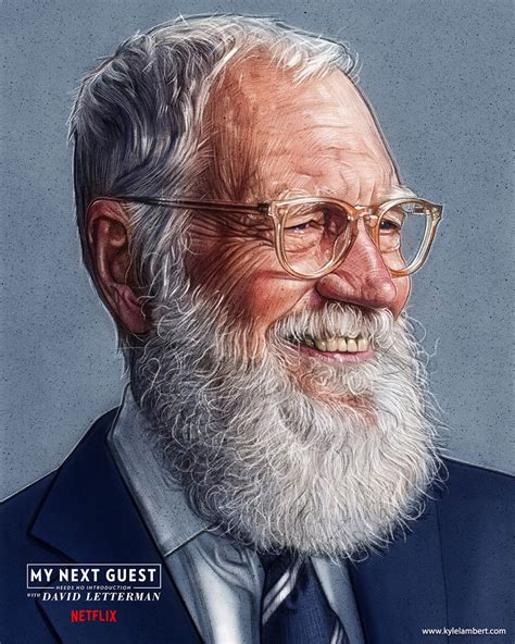 Kyle Lambert David Letterman My Next Guest Art