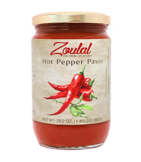 Hot Pepper Paste 660g Zoulal