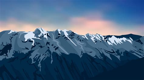 Mountain Zoom Background Detail With Wallpaper