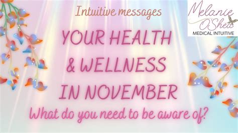 Your Health And Wellness In November What Do You Need To Be Aware Of