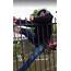 Moment Thieving Junkie Caught Stuck On Fence Like A Kebab 