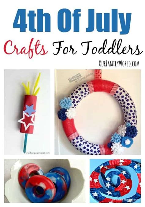 Super Cute 4th Of July Crafts For Toddlers