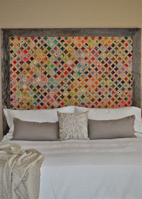 A Sentimental Bedroom Make Over Heirloom Quilt Headboard Quilts