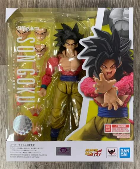 Sh Figuarts Dragon Ball Gt Super Saiyan 4 Ss4 Goku Action Figure In