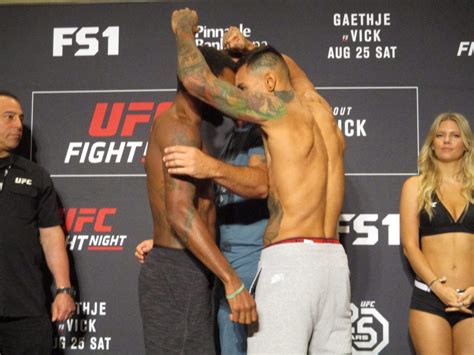 Video UFC Lincoln Weigh Ins Provide Added Intrigue To Solid Card