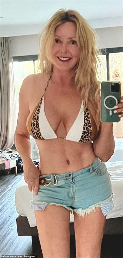 Carol Vorderman Shows Off Her Toned Abs In A Bikini At Portugal Fitness Retreat News