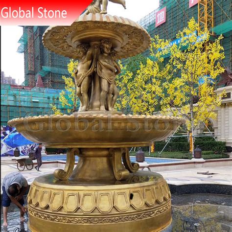 China Custom Casting Bronze Sculpture Water Fountain Price GSBR 264