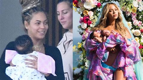 Singer beyoncé knowles carter gave birth to twins. Twins make debut on vacation with Beyonce and Jay-Z