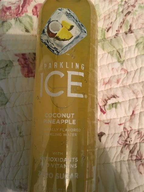 Sparkling Ice Flavored Sparkling Water Coconut Pineapple Calories