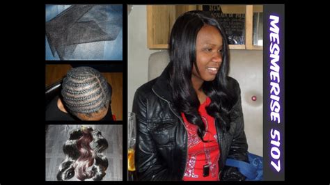 If you braid your hair with squeaky clean hair, it's more likely to be slippery and pieces will be more likely to fall out. Net weave sew in - with closure - YouTube