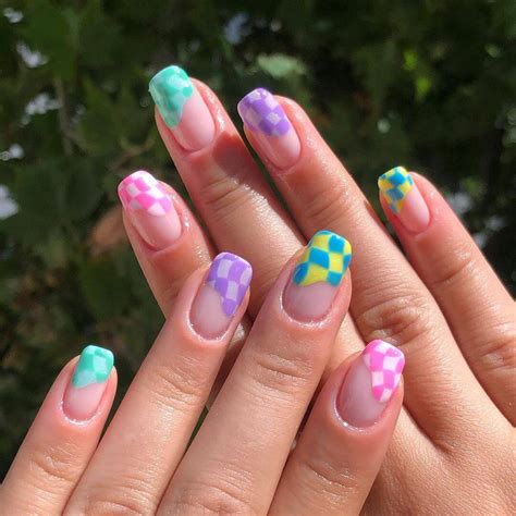 35 Modern And Creative Designs For French Nail Art Ideasdonuts