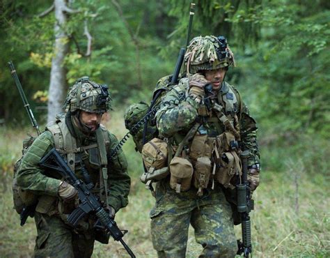 Canadian Soldiers On Training Exercise In Germany Rcanadianforces