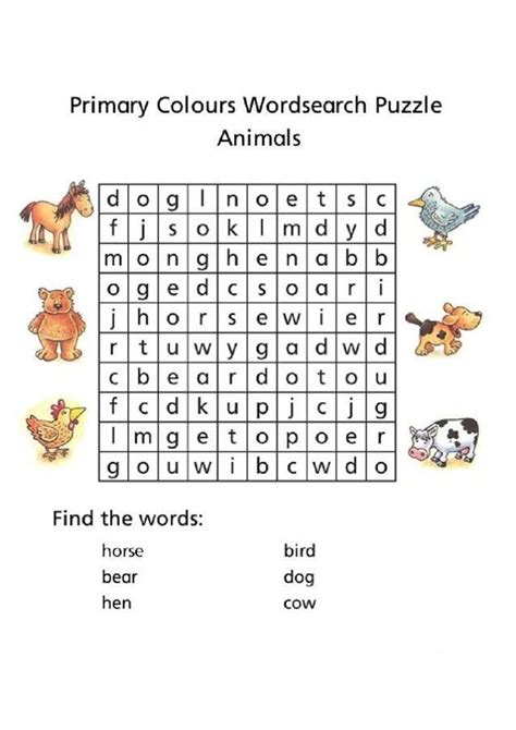 Worksheet For 6 Year Old Pdf