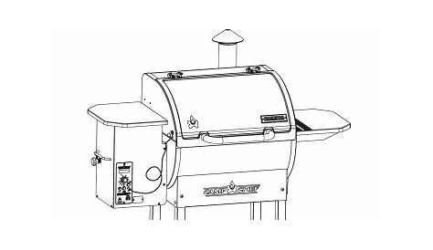 Camp Chef PG24STX SmokePro STX Wood Pellet Outdoor BBQ Grill and Smoker