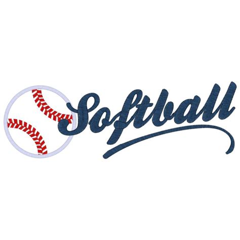 Softball Clipart Font Softball Font Transparent Free For Download On