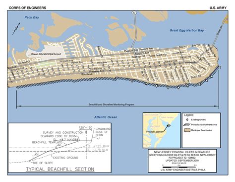 29 Ocean City Nj Street Map Maps Database Source