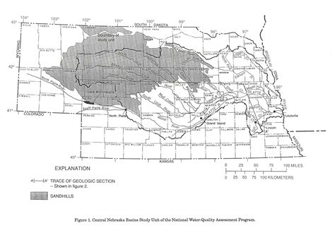 Usgs Central Nebraska Basins Nawqa Study Unit Environmental Settings