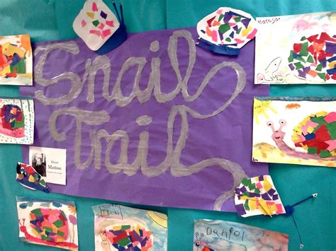 Snail Trails With Matisse Snail And The Whale Minibeast Art Snail