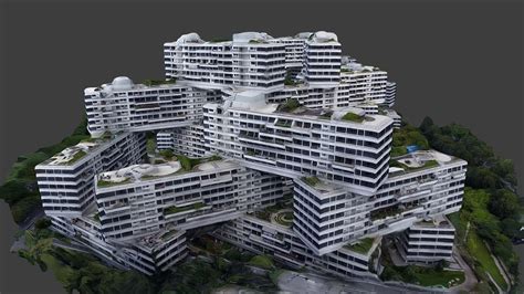 The Interlace Singapore Drone 3d Scan Download Free 3d Model By