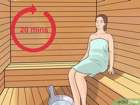 How To Use A Sauna Safely With Pictures Wikihow