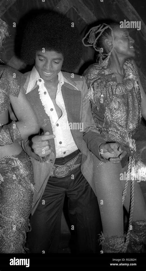 Michael Jackson At Studio 54 1977 Photo By Adam Scull