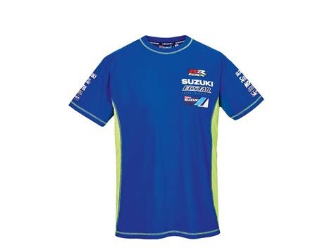 Le T Shirt Officiel Du Team Moto Gp Suzuki Steam Motos