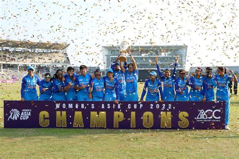 Womens Asia Cup Winners Who Has Won Womens Asia Cup Most India