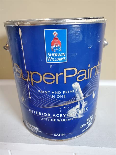 Sherwin Williams Ceiling White Flat Latex Interior Paint And Primer In