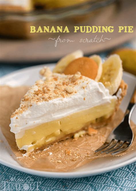 Easy Banana Pudding Pie From Scratch Mom On Timeout
