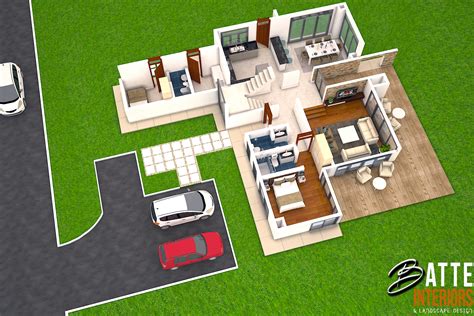 Interior Design Uganda 3d Furniture Layout Plan By Batte Ronald