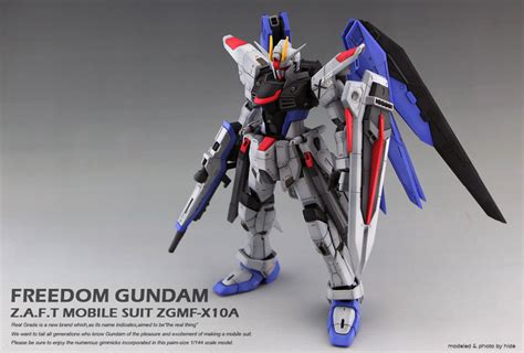 Gundam Guy Rg 1144 Freedom Gundam Painted Build