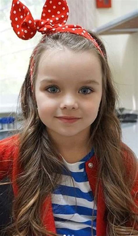 six year old russian model hailed as the newest most beautiful girl in the world