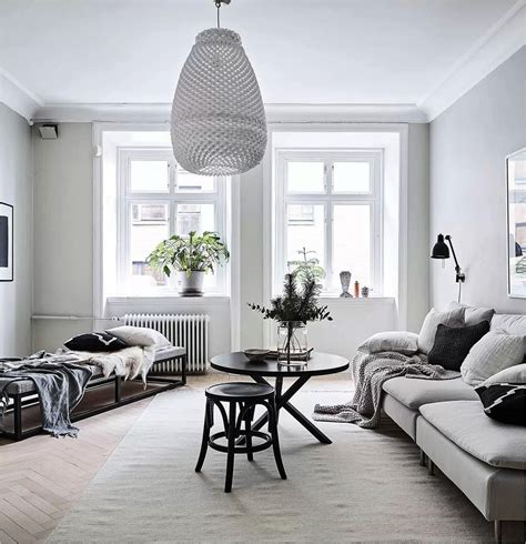 Minimalist Swedish Decor Living Room Small Spaces On A